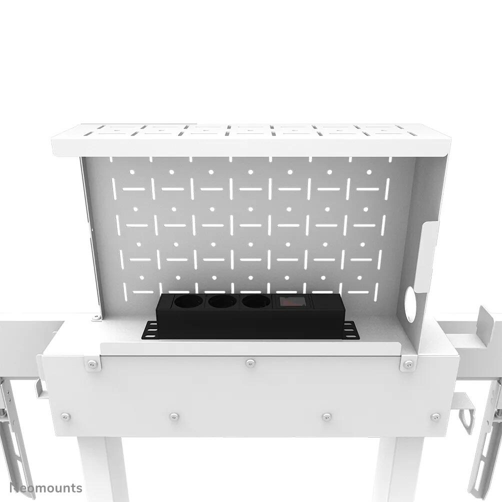 Neomounts WL55-875WH1 MOVE Lift motorisierte bodengestützte Wandhalterung