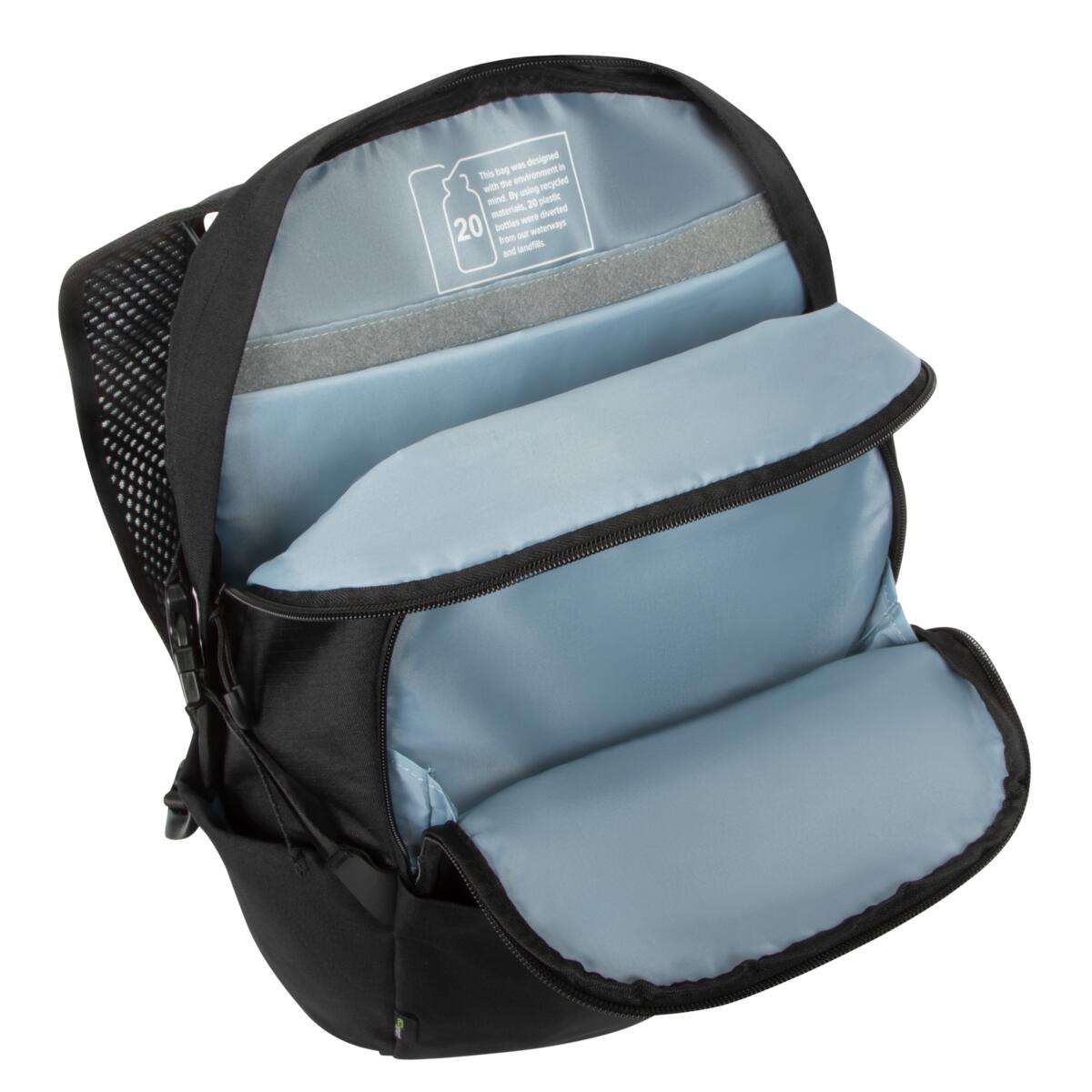 Targus Zero Waste Notebook-Ruscksack 15.6' (Schwarz)