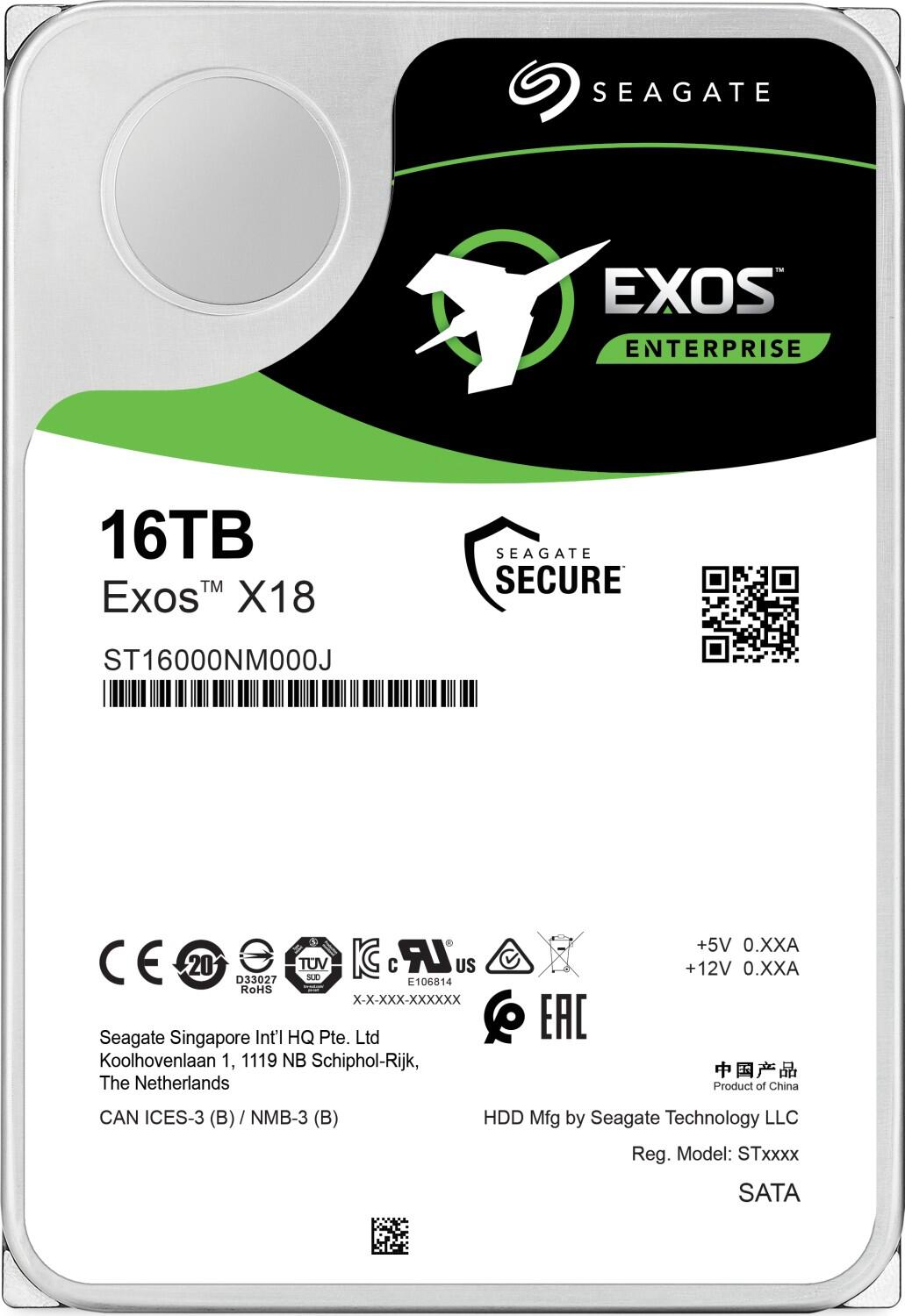 Seagate Exos X18 - 16TB