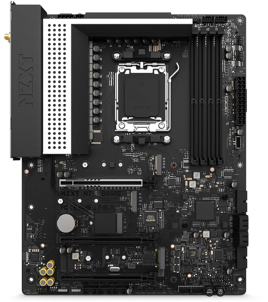 NZXT N7 B650E - Motherboard, Weiß