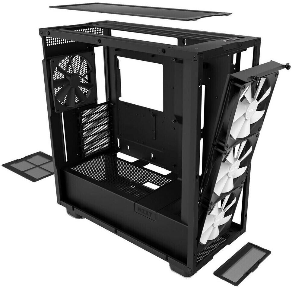 NZXT H7 Elite RGB Midi-Tower-Gehäuse, Schwarz