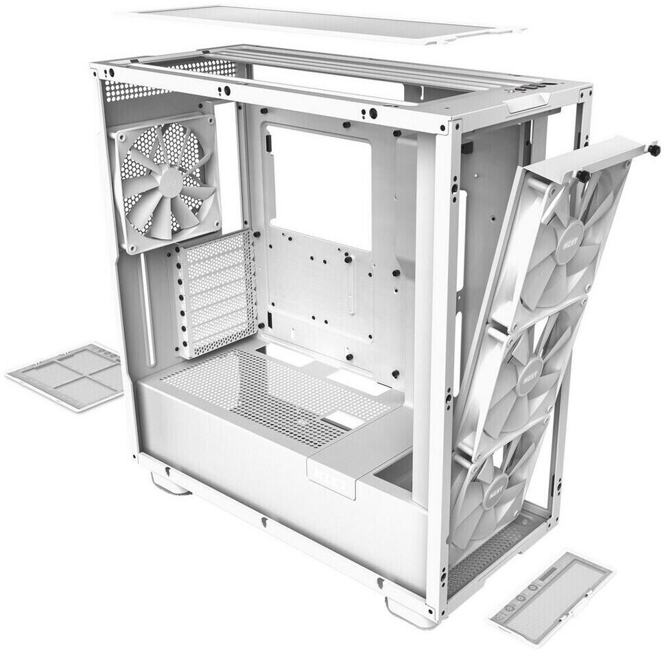 NZXT H7 Elite RGB Midi-Tower-Gehäuse, Weiß