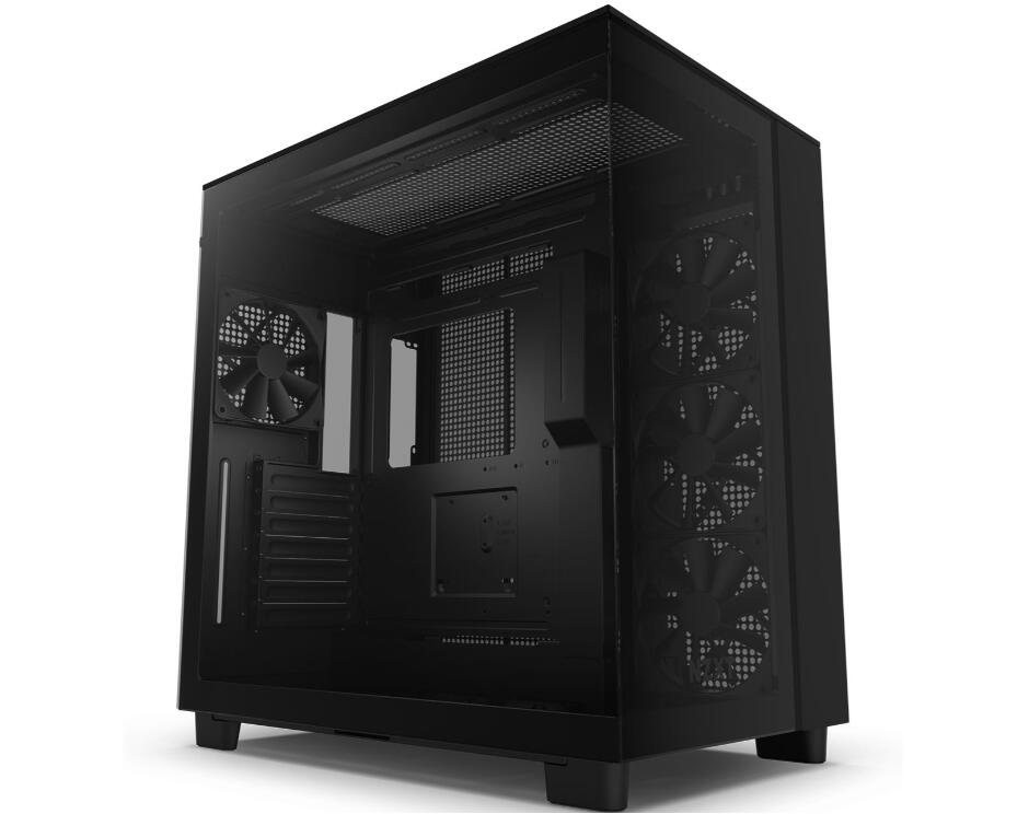 NZXT H9 Flow Midi-Tower-Gehäuse Schwarz