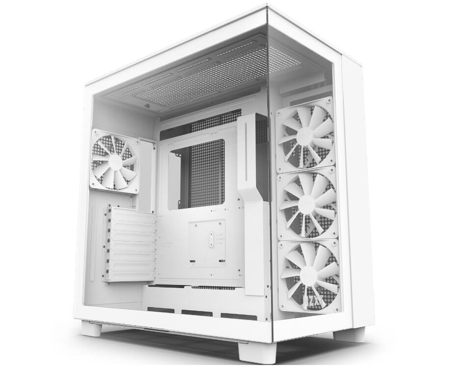 NZXT H9 Flow Midi-Tower-Gehäuse Weiß