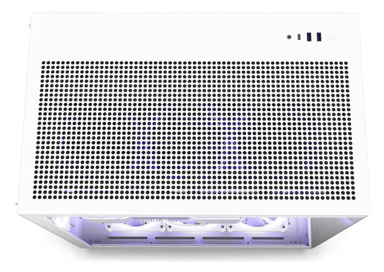 NZXT H9 Flow Midi-Tower-Gehäuse Weiß