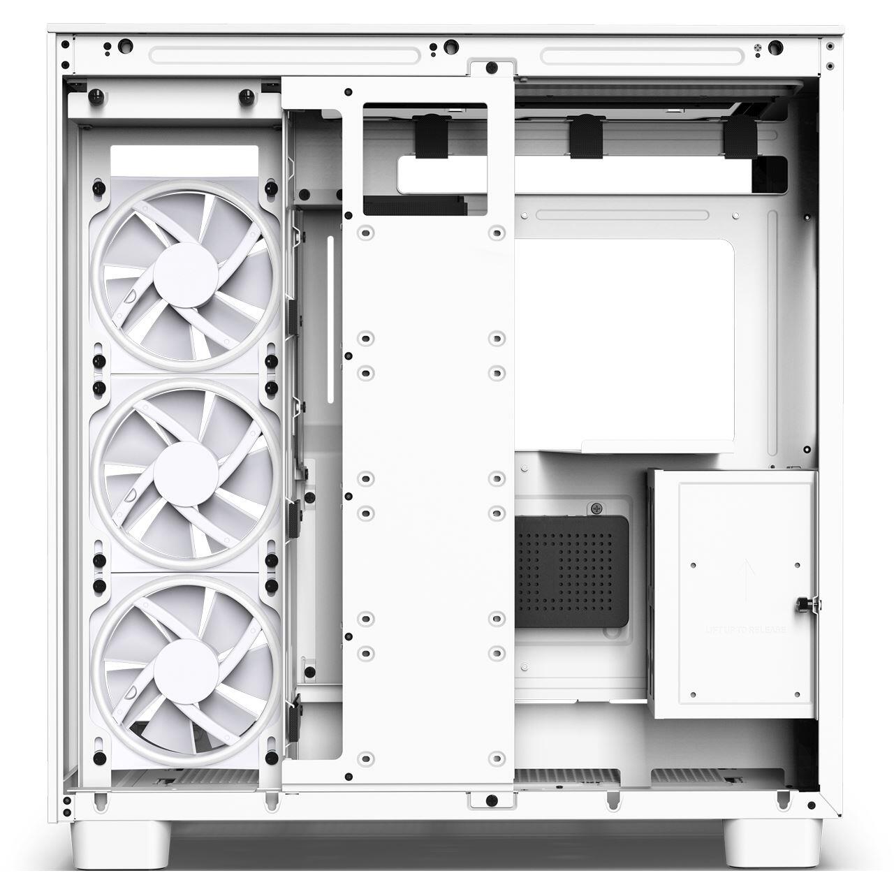 NZXT H9 Elite Midi-Tower-Gehäuse weiß