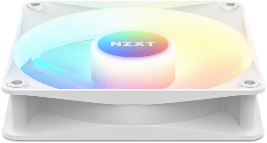 NZXT F120 RGB Core - Gehäuselüfter, Weiß (120mm, 8x LED)