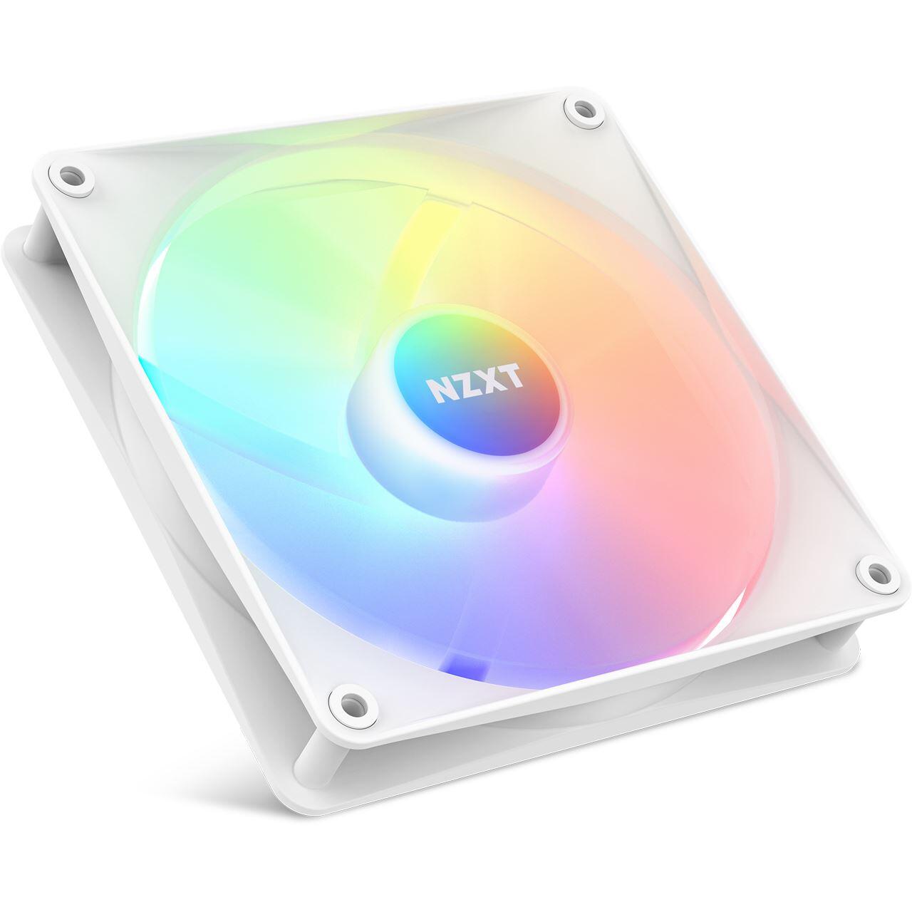 NZXT F140 RGB Core - Gehäuselüfter,Weiß (140mm, 8x LED)