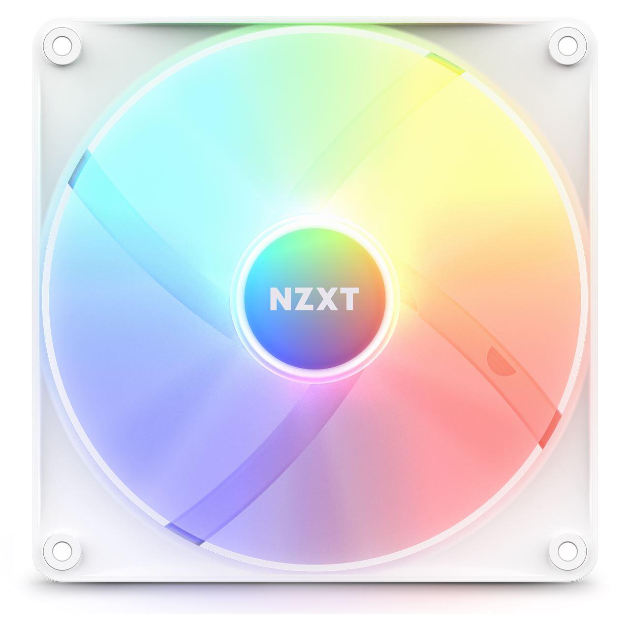 NZXT F140 RGB Core - Gehäuselüfter,Weiß (140mm, 8x LED)