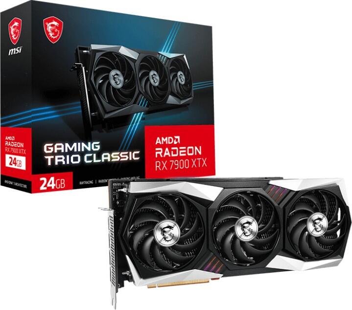 MSI Radeon RX 7900 XTX Gaming Trio Classic 24G