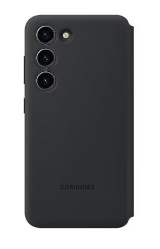 Samsung Smart View Wallet Case für Galaxy S23 (Schwarz)