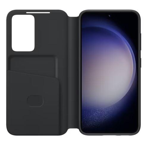 Samsung Smart View Wallet Case für Galaxy S23 (Schwarz)