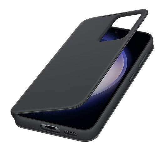 Samsung Smart View Wallet Case für Galaxy S23 (Schwarz)