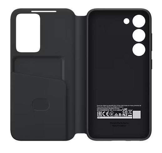 Samsung Smart View Wallet Case für Galaxy S23 (Schwarz)