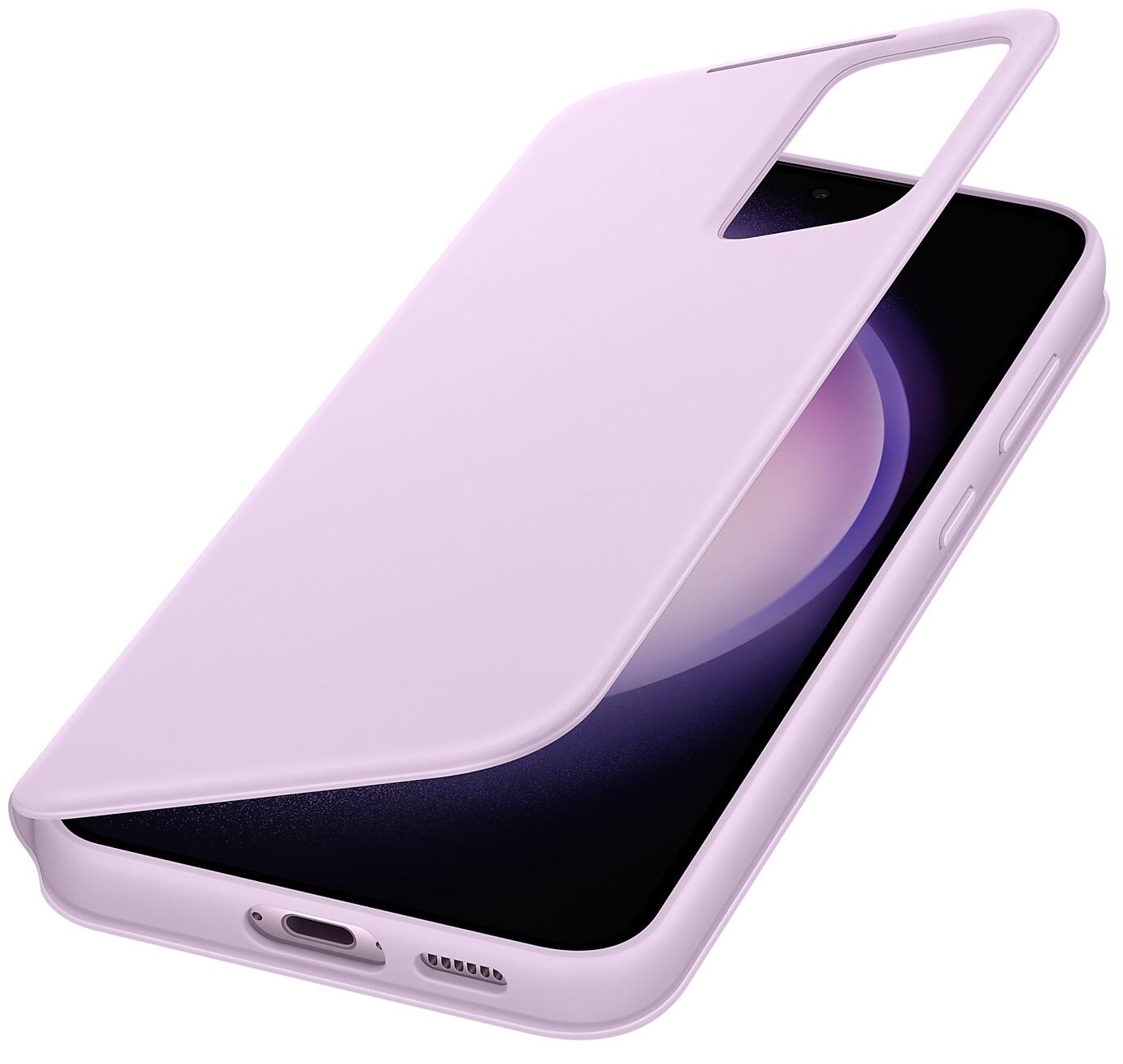 Samsung Smart View Wallet Case für Galaxy S23+ (Lavendel)