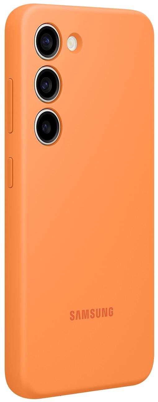Samsung Silicone Case für Galaxy S23 (Orange)