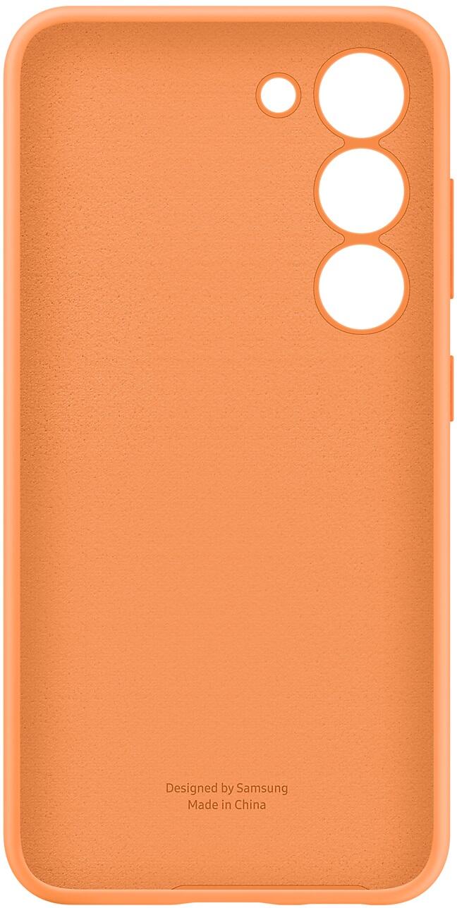 Samsung Silicone Case für Galaxy S23 (Orange)