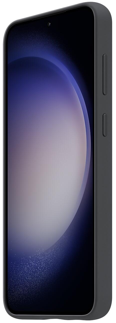 B-WARE Samsung Silicone Grip Case für Galaxy S23+ (Schwarz)