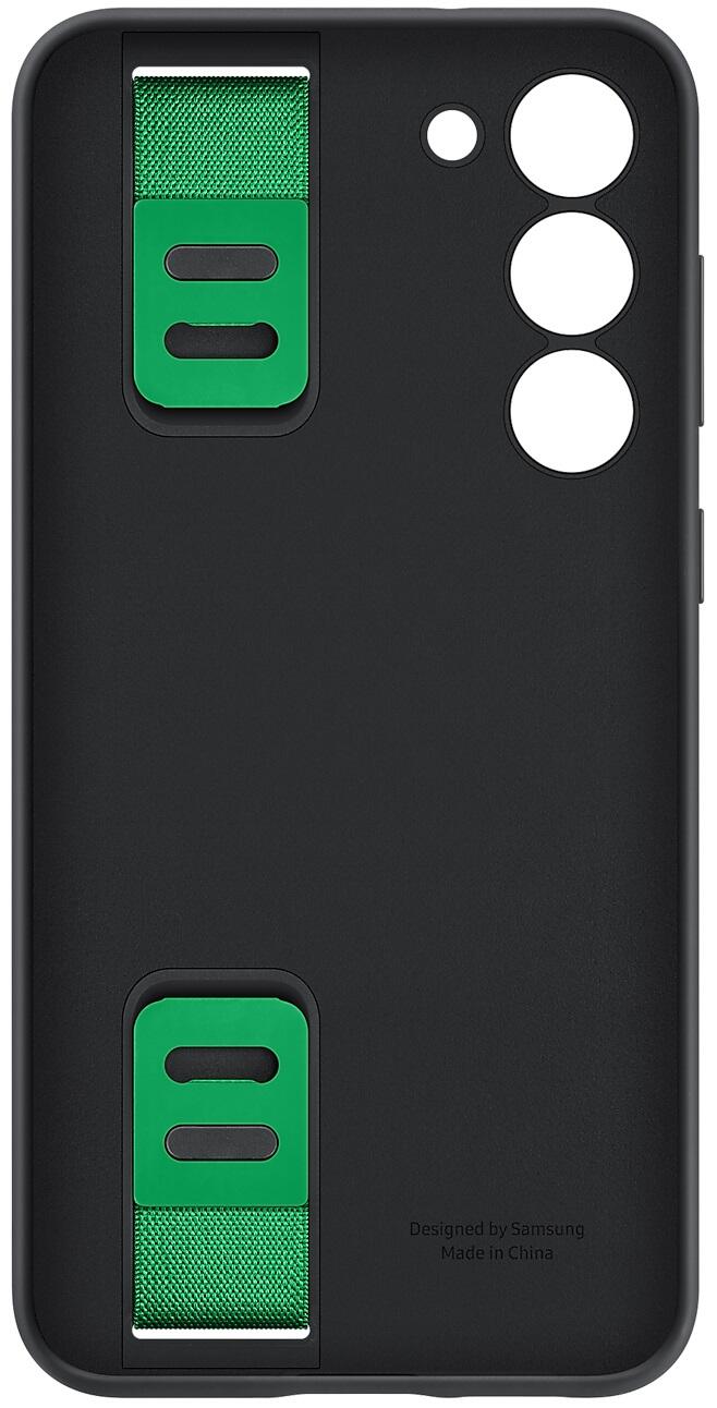 B-WARE Samsung Silicone Grip Case für Galaxy S23+ (Schwarz)