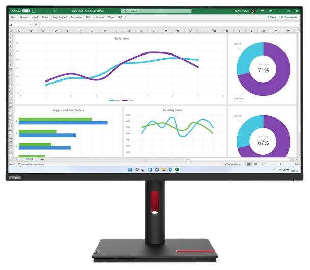 Lenovo ThinkVision T32p-30 Monitor 80cm (31,5 Zoll)
