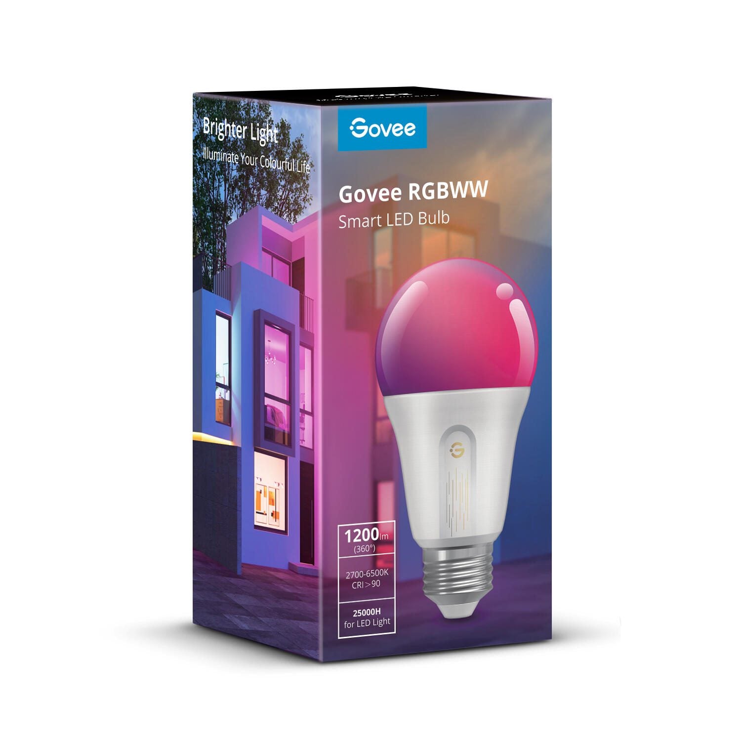 Govee RGBIC Smart Wi-Fi & BLE Glühbirne