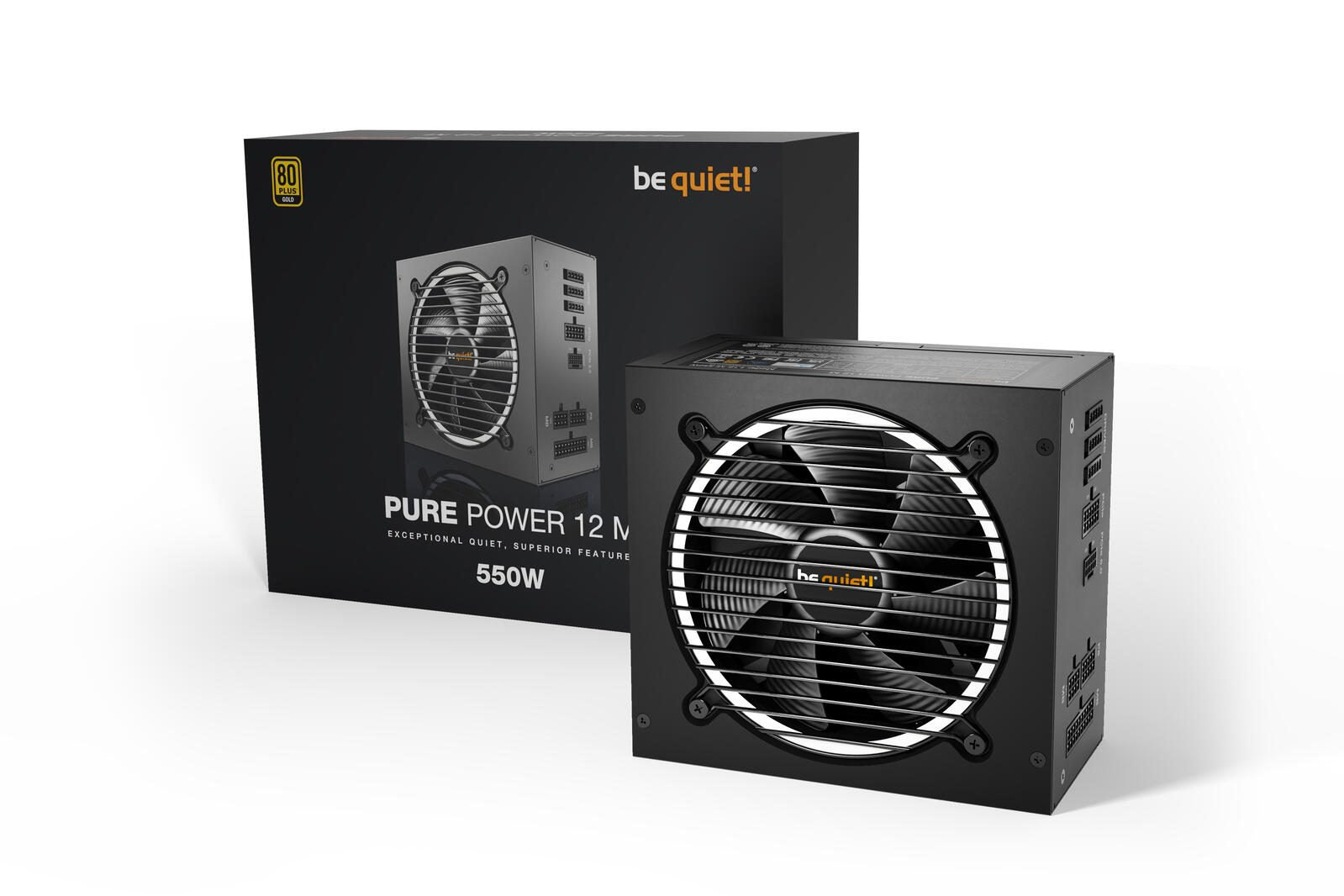 be quiet Netzteil Pure Power 12 M 550W Modular 80 Plus Gold