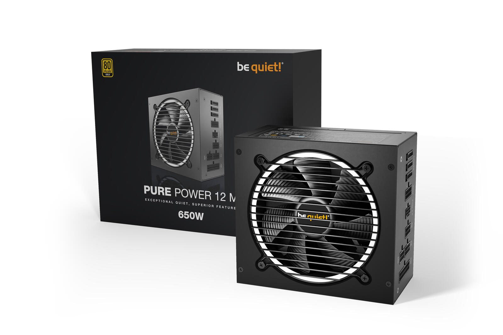 be quiet Netzteil Pure Power 12 M 650W Modular 80 Plus Gold