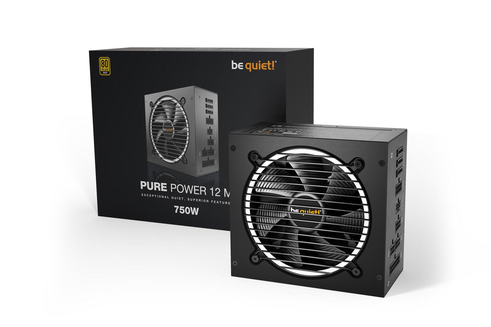 be quiet Netzteil Pure Power 12 M 750W Modular 80 Plus Gold