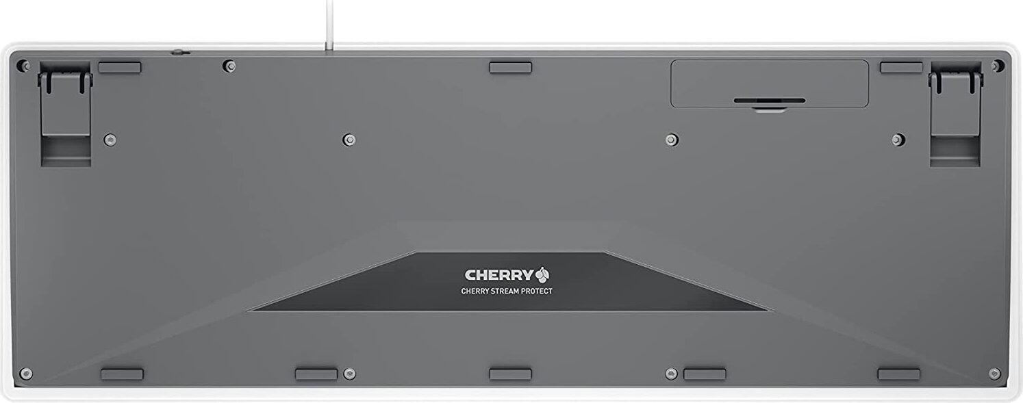 CHERRY STREAM PROTECT KEYBOARD - Weiß
