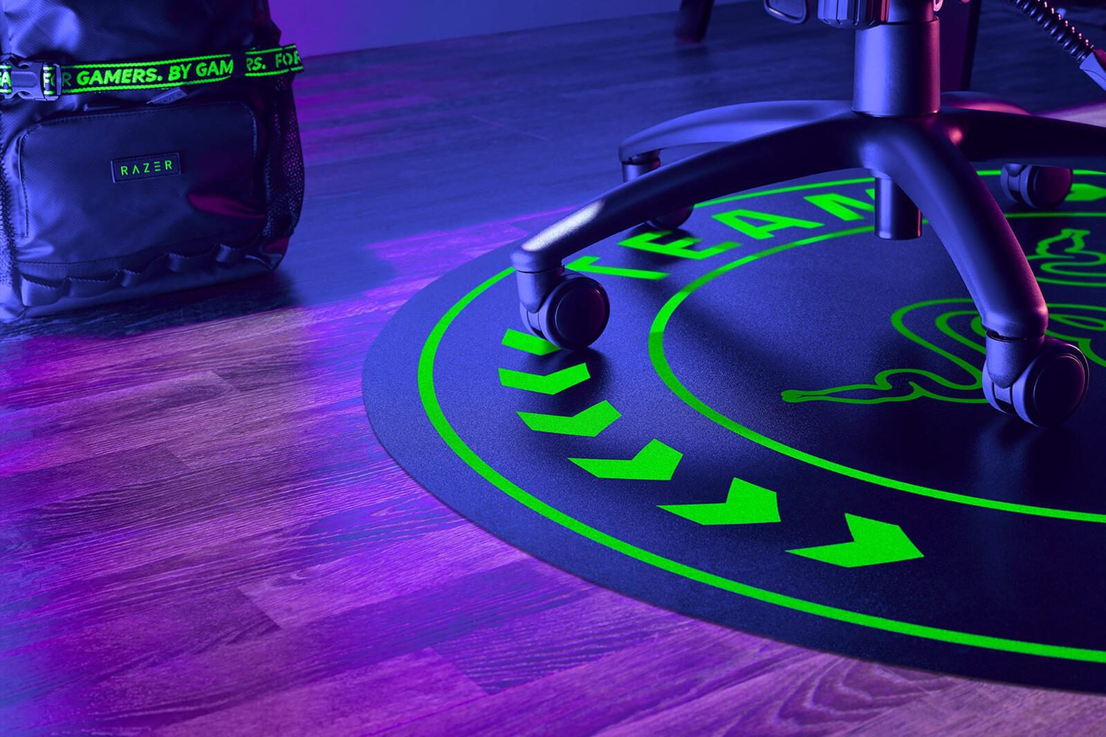 Razer Team Razer Floor Mat, schwarz-grün