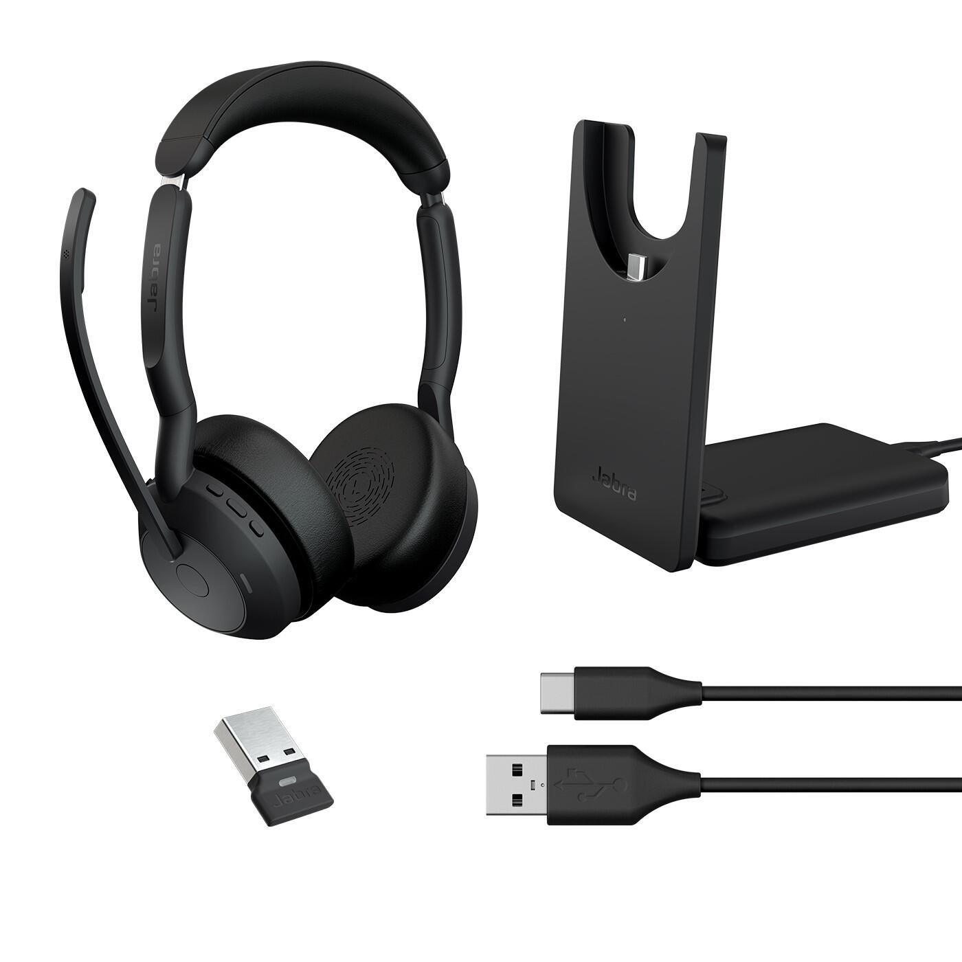 Jabra Evolve2 55 UC Stereo Headset On-Ear