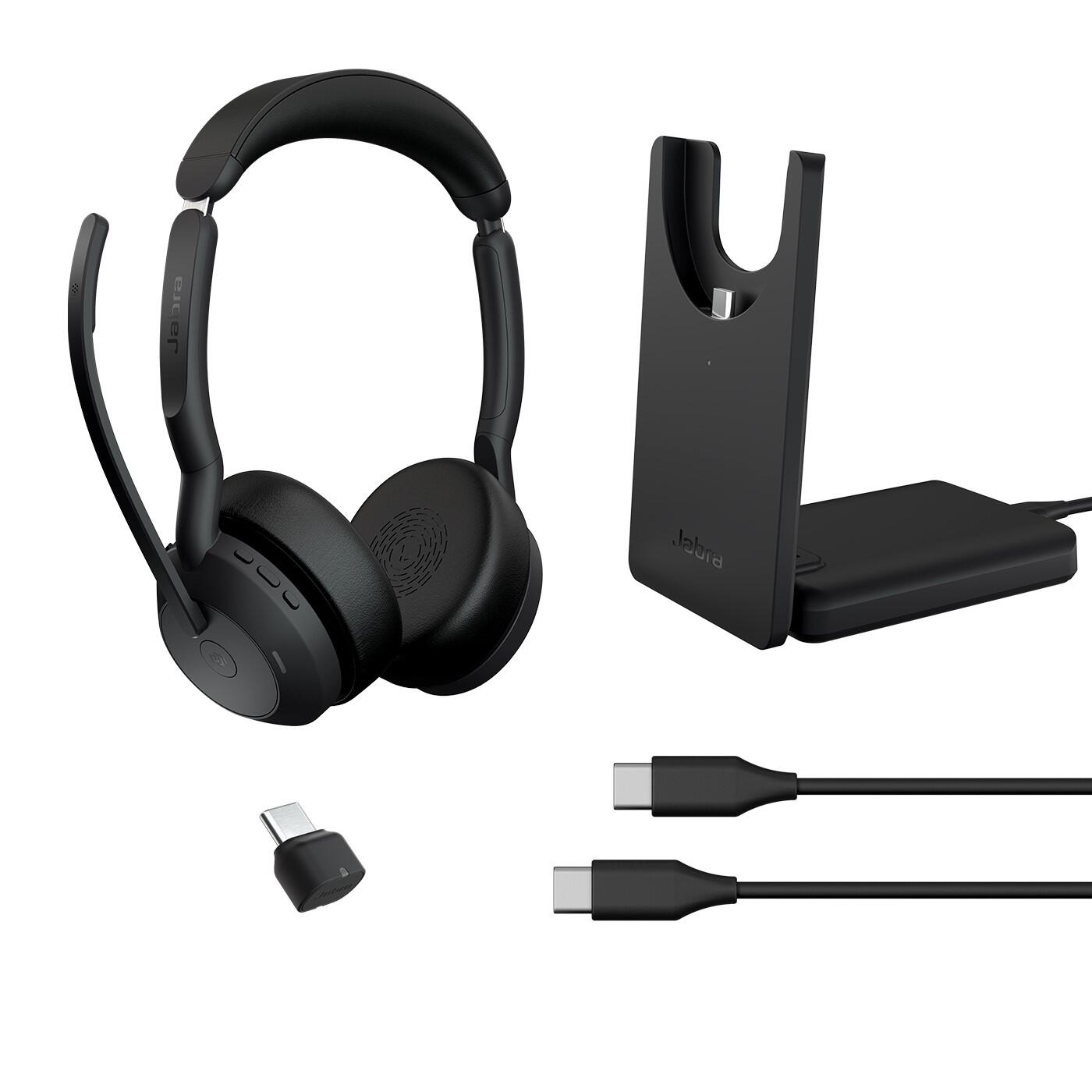 Jabra Evolve2 55 MS Stereo Headset On-Ear
