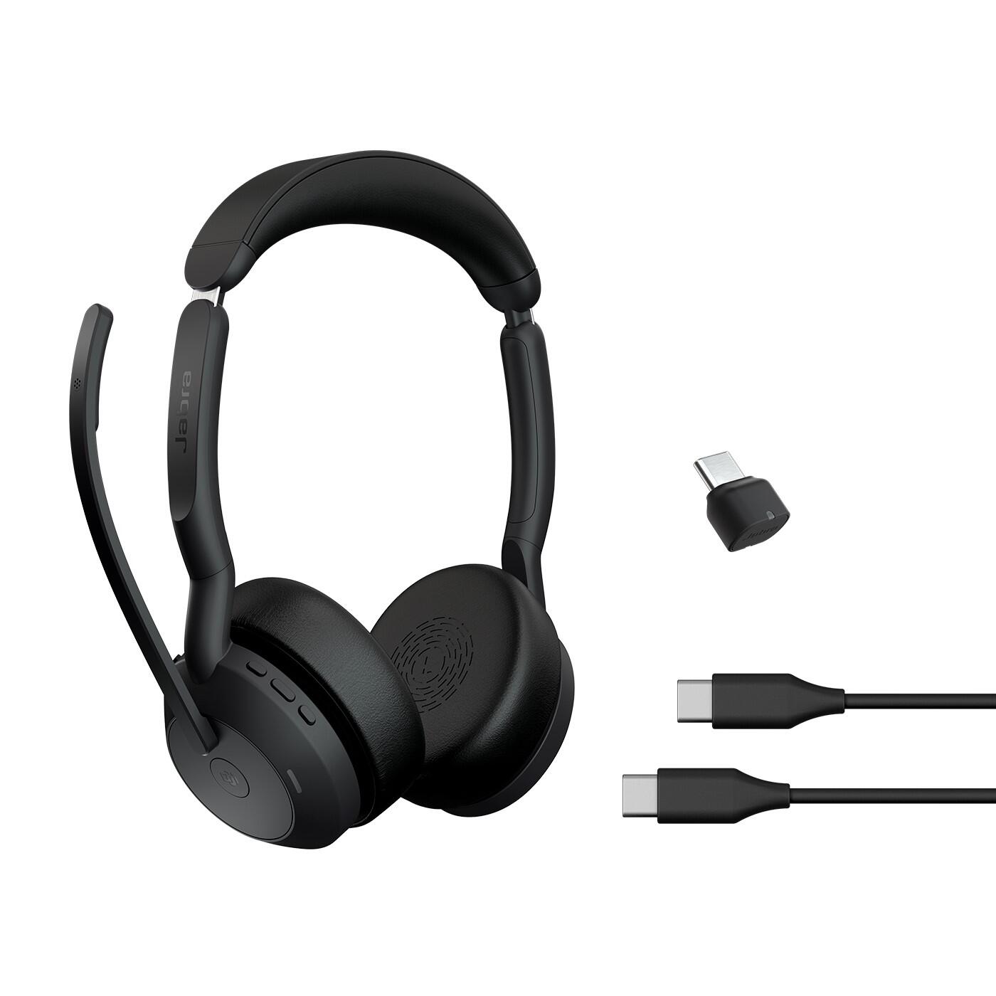 Jabra Evolve2 55 MS Stereo Headset On-Ear