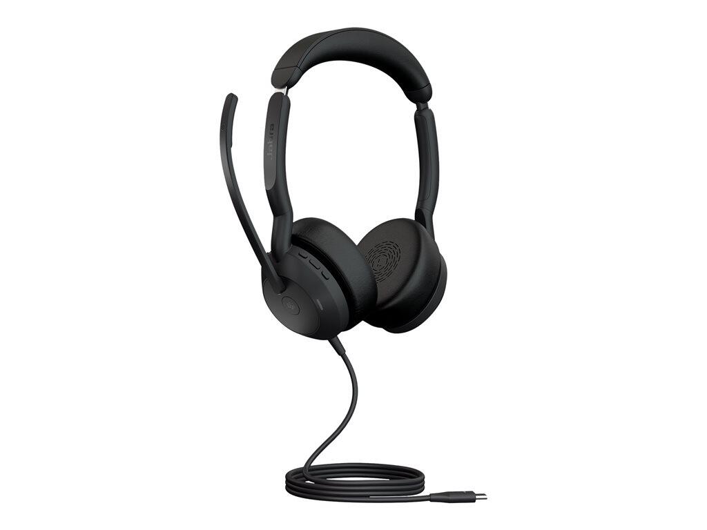 Jabra Evolve2 50 MS Stereo Headset On-Ear