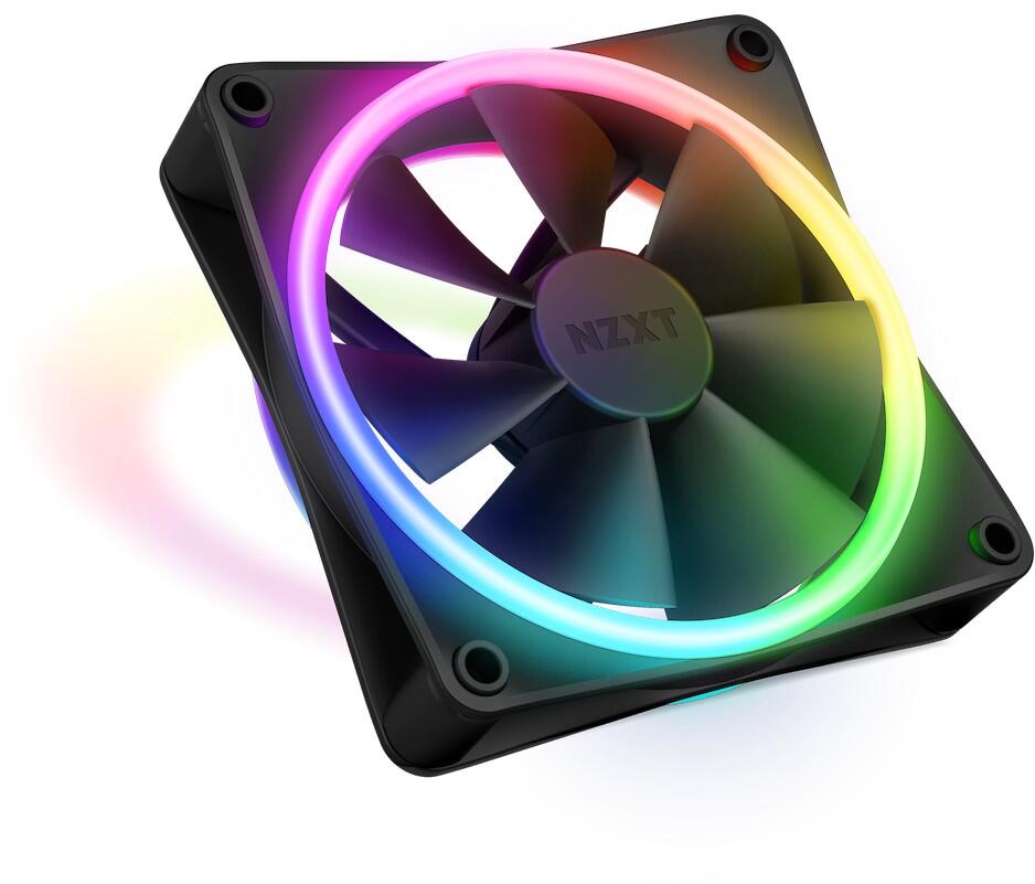 NZXT F120 RGB DUO - Gehäuselüfter, Schwarz