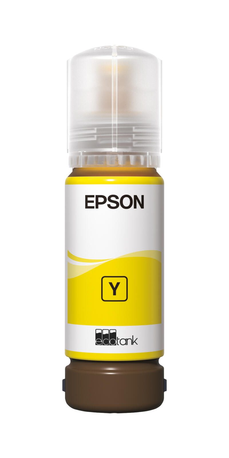 Epson Original EcoTank 107 Tintenflasche - gelb (C13T09B440)