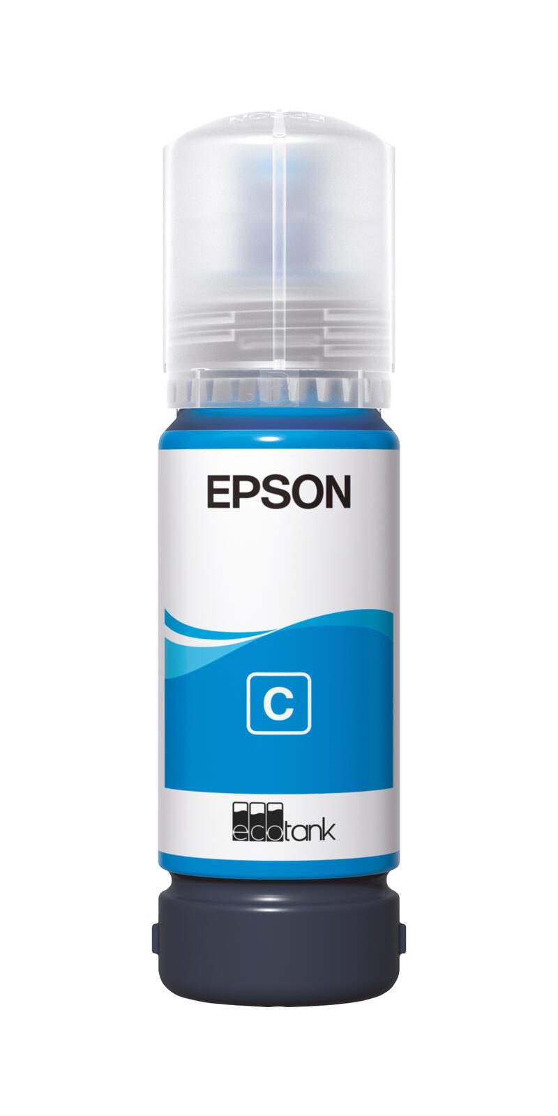 Epson Original EcoTank 107 Tintenflasche - cyan (C13T09B240)