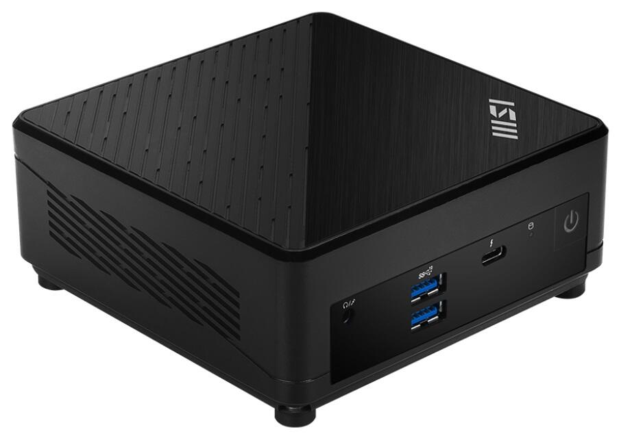 MSI CUBI 5 12M-020BDE Mini Barebone-PC Intel Core i7-1255U, WiFi 6, Bluetooth 5.3, schwarz