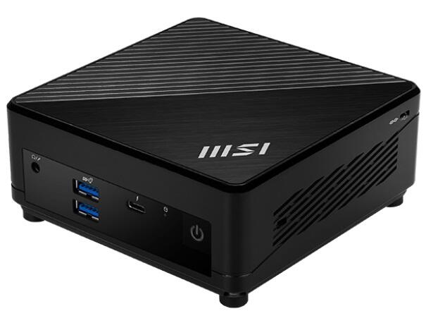 MSI CUBI 5 12M-022BDE Mini Barebone-PC Intel Core i3-1215U, WiFi 6, Bluetooth 5.3, schwarz
