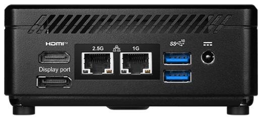 MSI CUBI 5 12M-022BDE Mini Barebone-PC Intel Core i3-1215U, WiFi 6, Bluetooth 5.3, schwarz