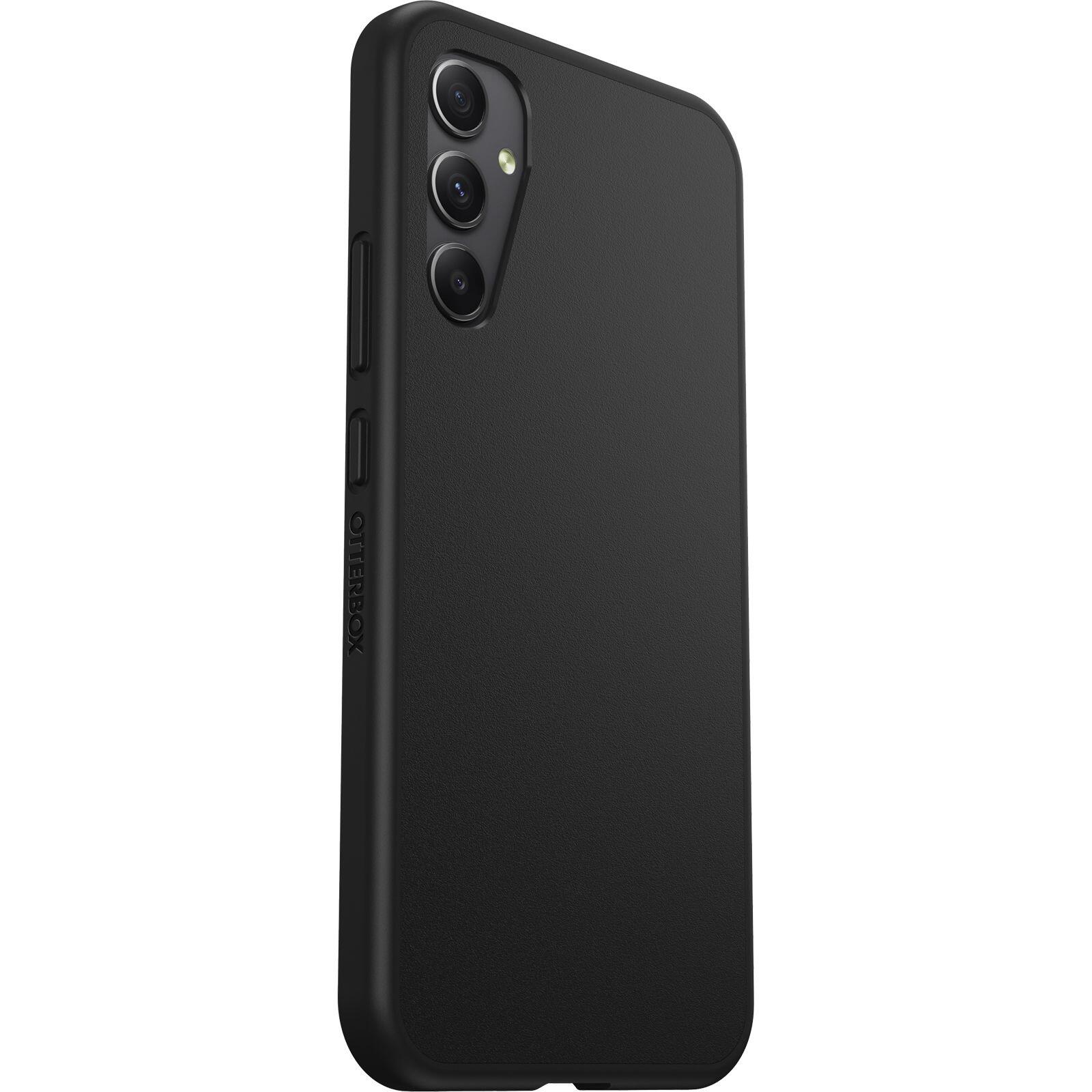OtterBox React Series Schutzhülle für Samsung Galaxy A34 5G (Schwarz)