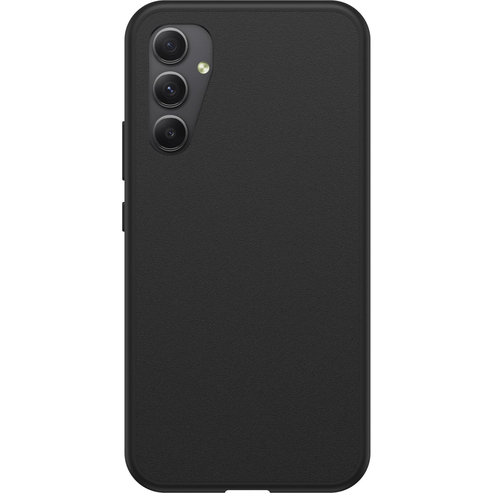 OtterBox React Series Schutzhülle für Samsung Galaxy A34 5G (Schwarz) - Bulk/ProPack