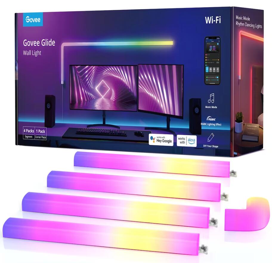 Govee - Glide Wall Light (4+1) Smart Home