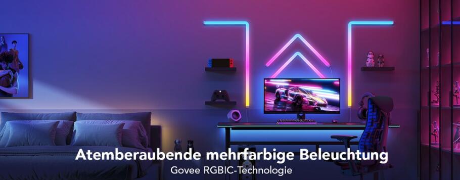 Govee - Glide Wall Light (4+1) Smart Home