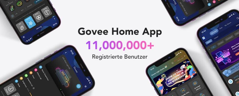 Govee - Glide Wall Light (4+1) Smart Home