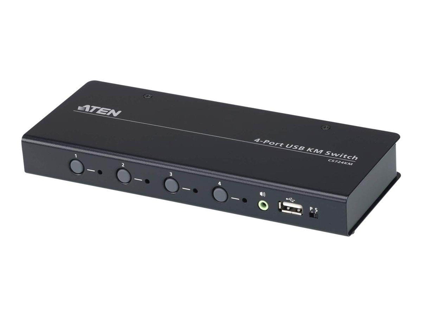ATEN CS724KM - 4-port USB Boundless KM Switch (Cables included)