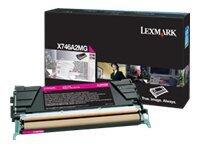 Lexmark Original Toner Standard Variante - X746 magenta 7000 Seiten (X746A2MG)