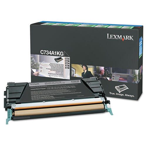 Lexmark Original Toner schwarz 12.000 Seiten (X746H1KG) für X746de, X748de/dte