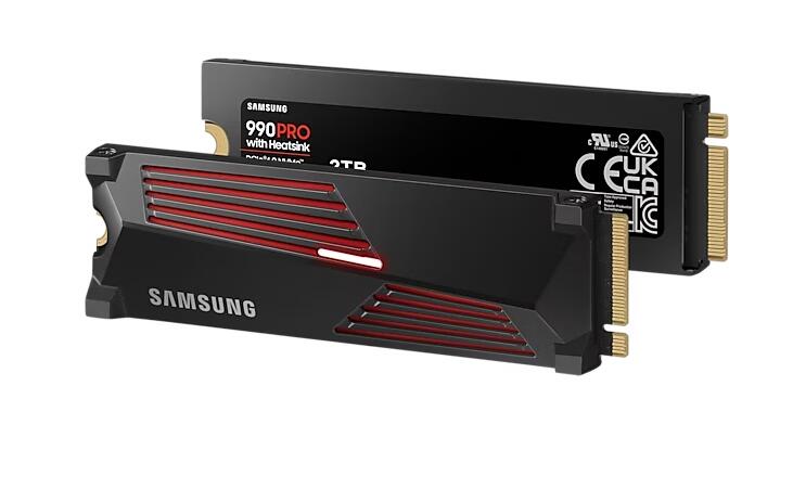 Samsung 990 PRO Heatsink NVMe™ M.2 SSD - 2 TB