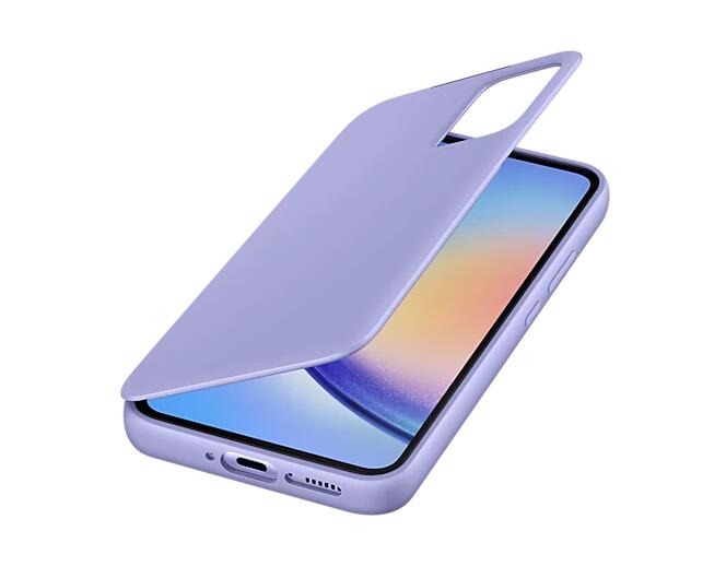 Samsung Smart View Wallet Case für das Samsung Galaxy A34 5G (Blueberry)